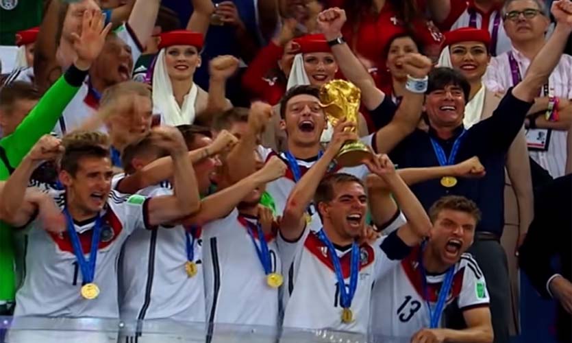 Deutsche Fußball Nationalmannschaft WM 2014